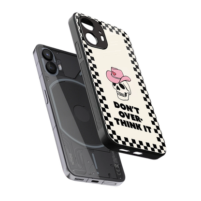 Chill Mode sleek nothing phone 2 cover with tempered glass back and TPU edges