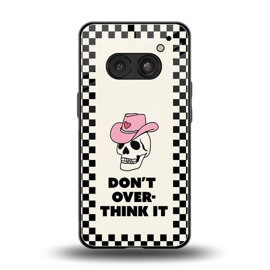 Chill Mode back phone cover | glass case for nothing phone 2a