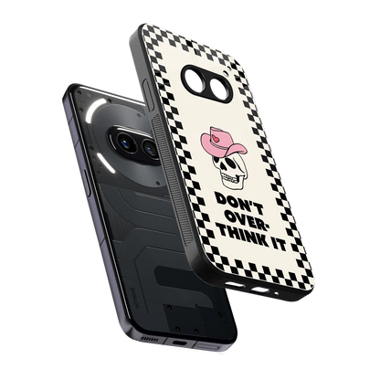 Chill Mode sleek nothing phone 2a cover with tempered glass back and TPU edges
