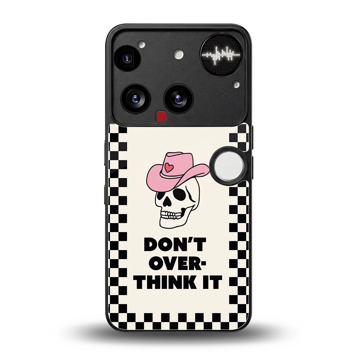 Chill Mode back phone cover | glass case for nothing phone 3