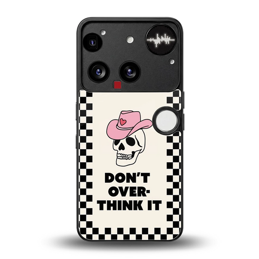 Chill Mode back phone cover | glass case for nothing phone 3