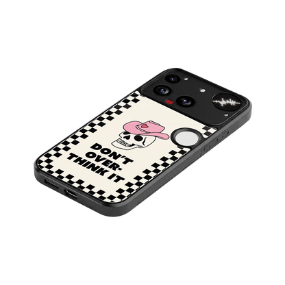 Chill Mode stylish phone case for nothing phone 3 | glossy glass and slim fit