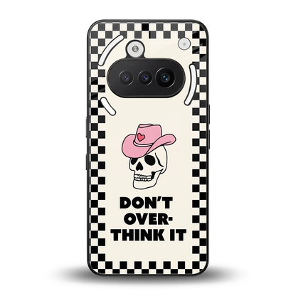 Chill Mode back phone cover | glass case for nothing phone 3a
