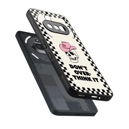 Chill Mode sleek nothing phone 3a cover with tempered glass back and TPU edges