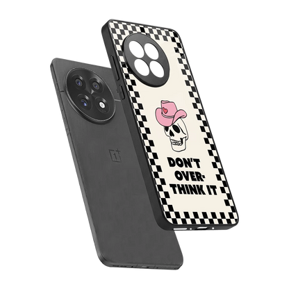 Chill Mode sleek oneplus 13r cover with tempered glass back and TPU edges
