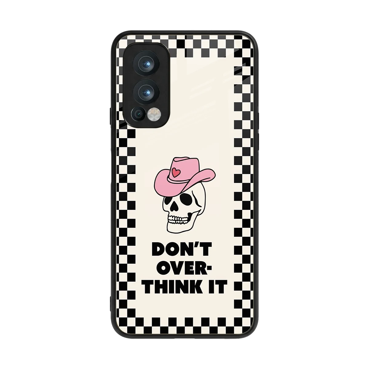 Chill Mode back phone cover | glass case for oneplus nord 2