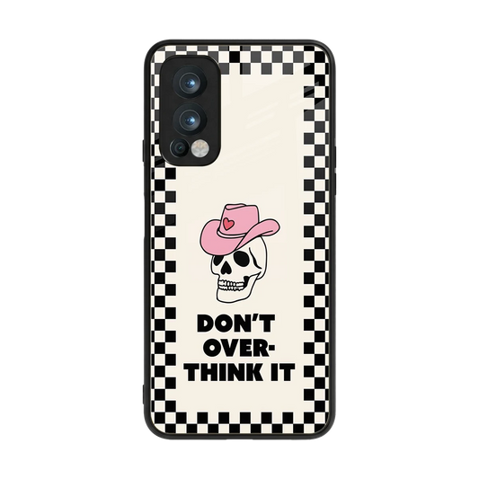 Chill Mode back phone cover | glass case for oneplus nord 2