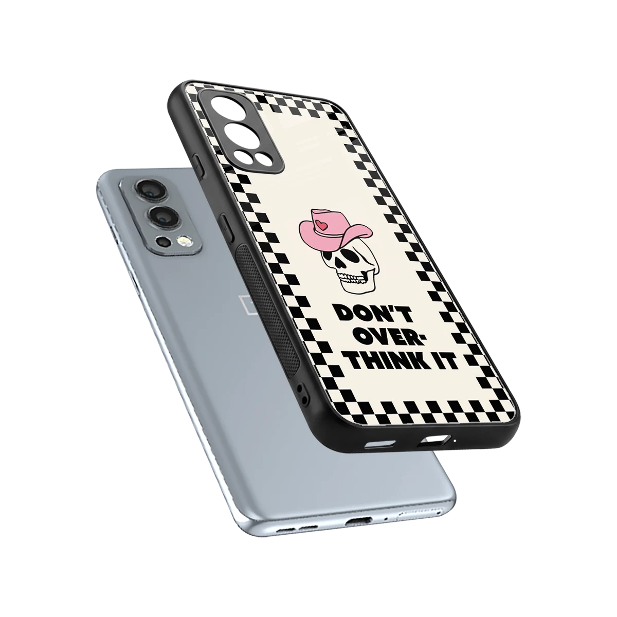 Chill Mode sleek oneplus nord 2 cover with tempered glass back and TPU edges
