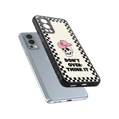 Chill Mode sleek oneplus nord 2 cover with tempered glass back and TPU edges