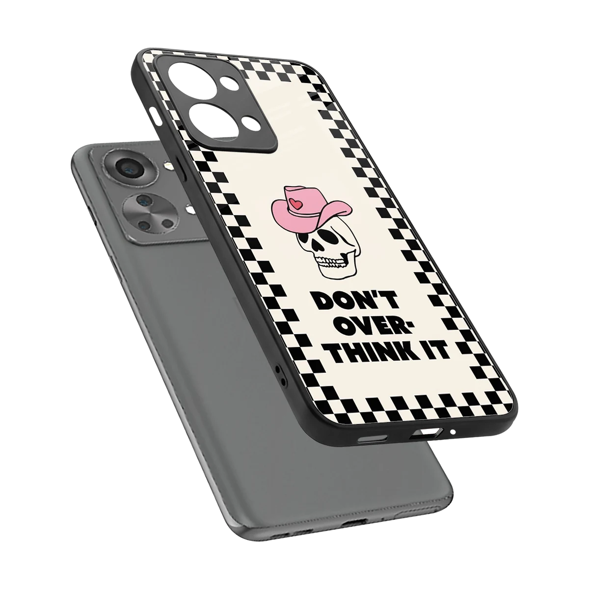 Chill Mode sleek oneplus nord 2t cover with tempered glass back and TPU edges
