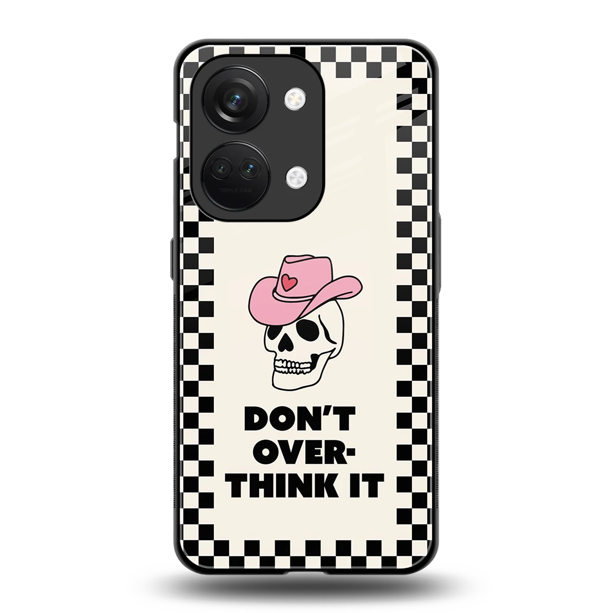 Chill Mode back phone cover | glass case for oneplus nord 3