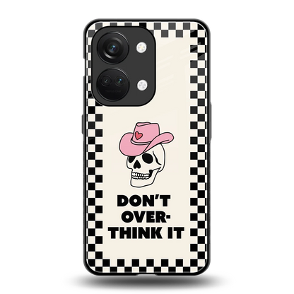 Chill Mode back phone cover | glass case for oneplus nord 3