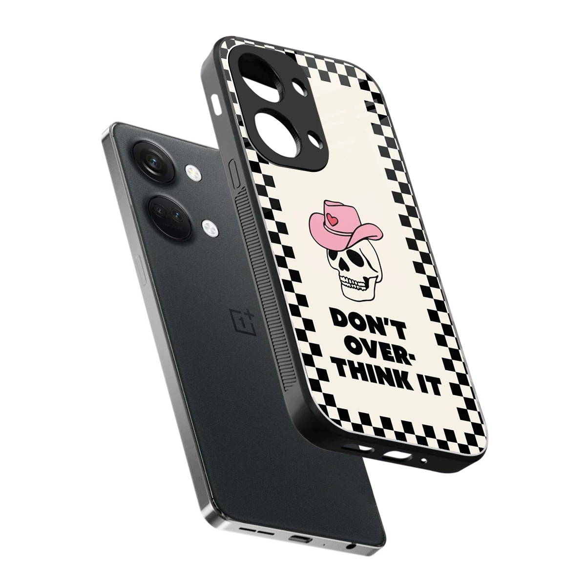 Chill Mode sleek oneplus nord 3 cover with tempered glass back and TPU edges