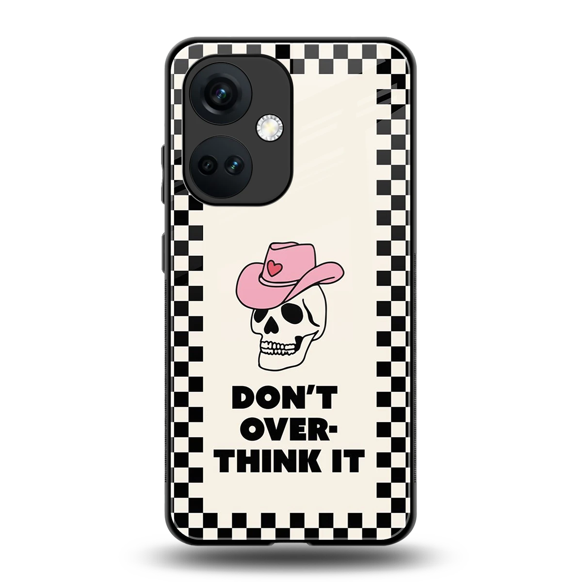 Chill Mode back phone cover | glass case for oneplus nord ce 3