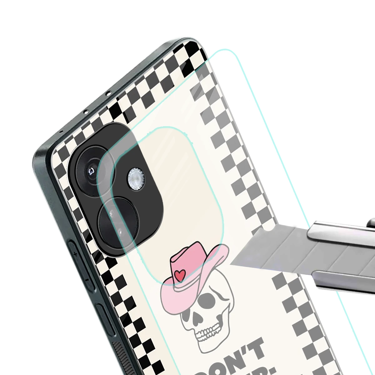 Chill Mode stylish phone case for oneplus nord ce 3 | glossy glass and slim fit