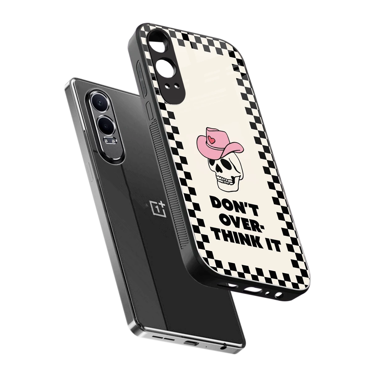 Chill Mode sleek oneplus nord ce 4 lite cover with tempered glass back and TPU edges