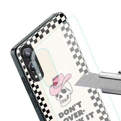 Chill Mode stylish phone case for oneplus nord ce 4 lite | glossy glass and slim fit