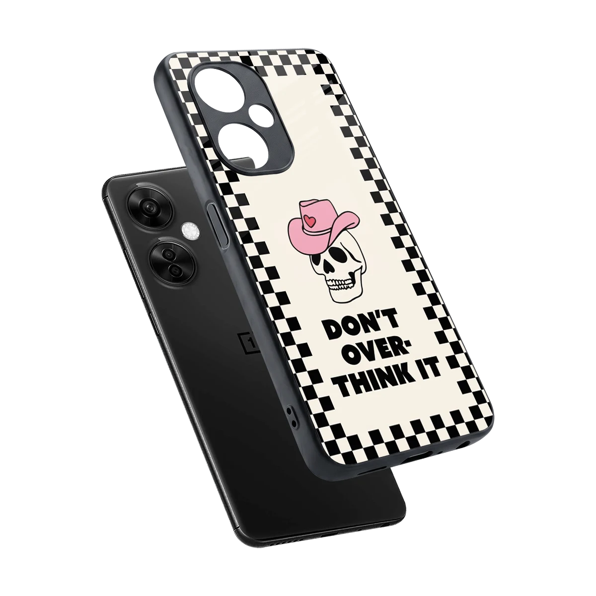 Chill Mode sleek oneplus nord ce 3 lite cover with tempered glass back and TPU edges