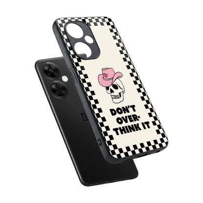 Chill Mode sleek oneplus nord ce 3 lite cover with tempered glass back and TPU edges