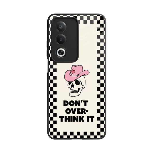 Chill Mode back phone cover | glass case for oppo a3 pro