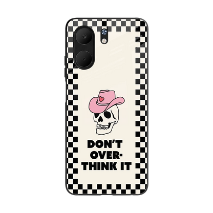 Chill Mode back phone cover | glass case for oppo a5x 5g
