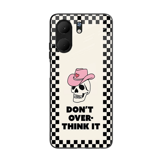 Chill Mode back phone cover | glass case for oppo a5x 5g