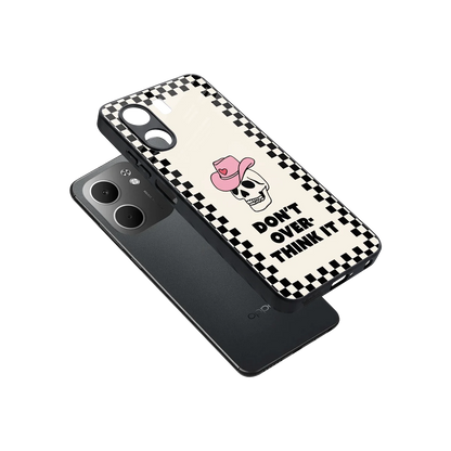 Chill Mode sleek oppo a5x 5g cover with tempered glass back and TPU edges