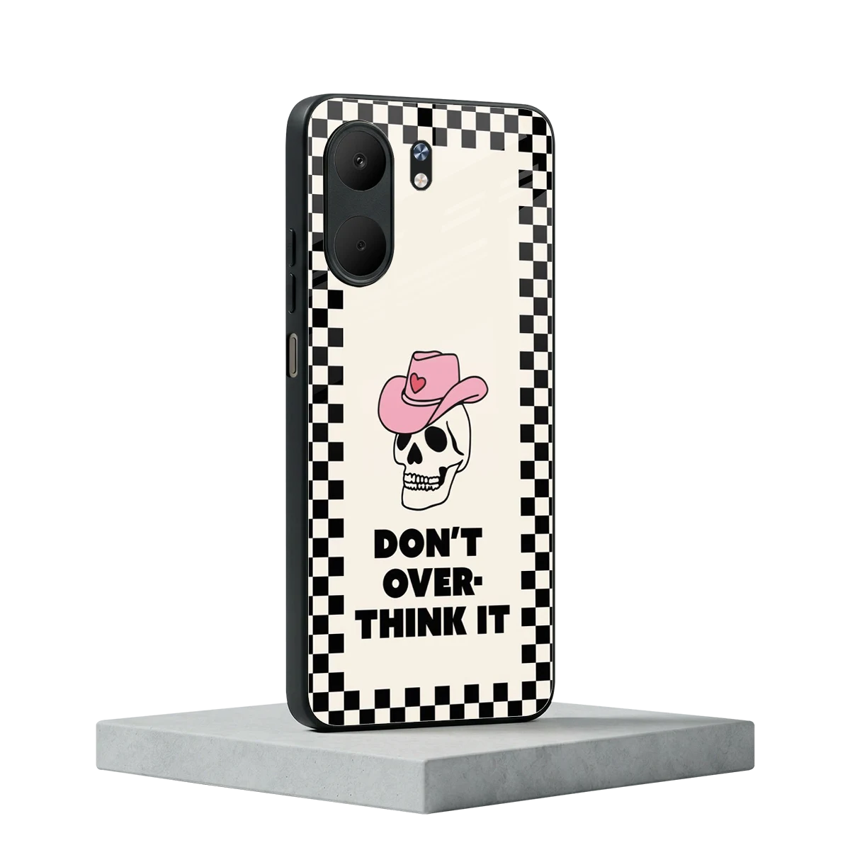 Chill Mode oppo a5x 5g mobile cover | shockproof glass phone case
