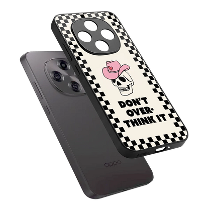 Chill Mode sleek oppo f31 pro 5g cover with tempered glass back and TPU edges