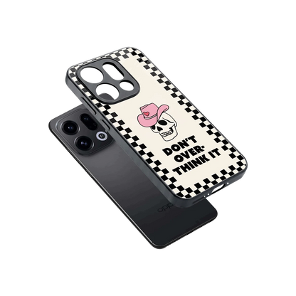 Chill Mode sleek oppo find x9 cover with tempered glass back and TPU edges