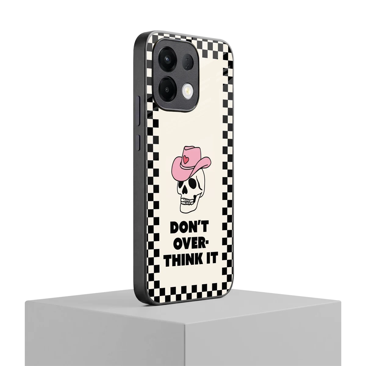 Chill Mode oppo k13 5g mobile cover | shockproof glass phone case