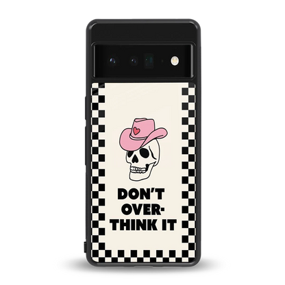 Chill Mode back phone cover | glass case for google pixel 6 pro