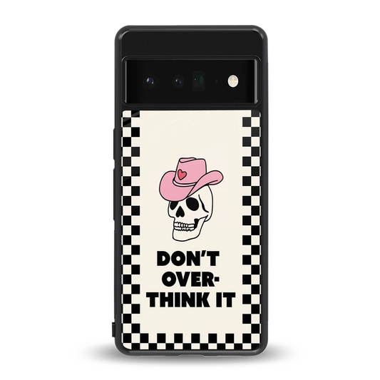 Chill Mode back phone cover | glass case for google pixel 6 pro