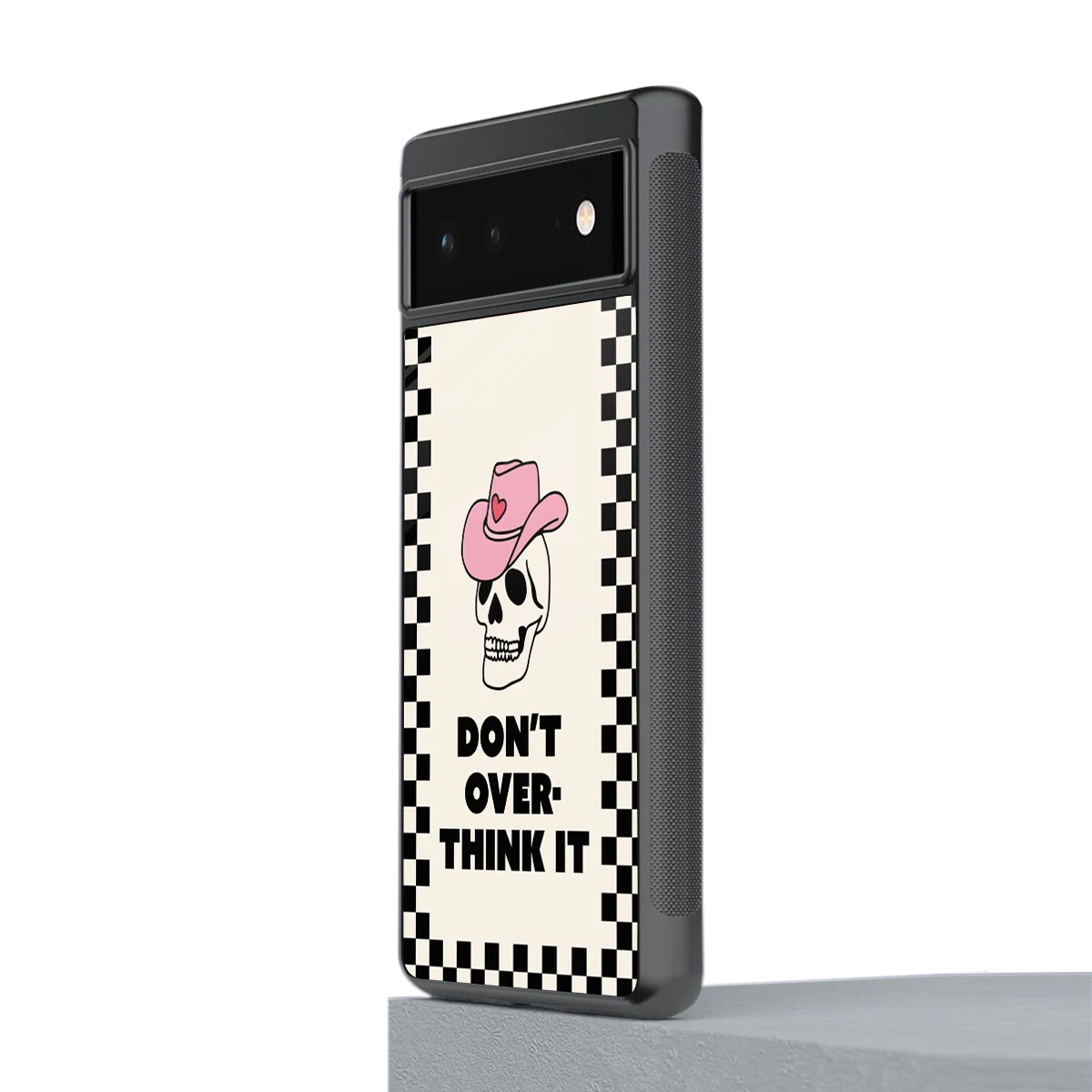 Chill Mode stylish phone case for google pixel 6a | glossy glass and slim fit