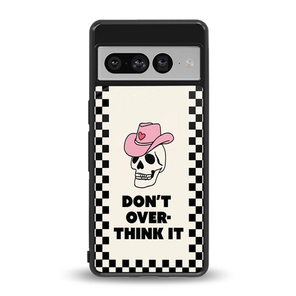 Chill Mode back phone cover | glass case for google pixel 7 pro