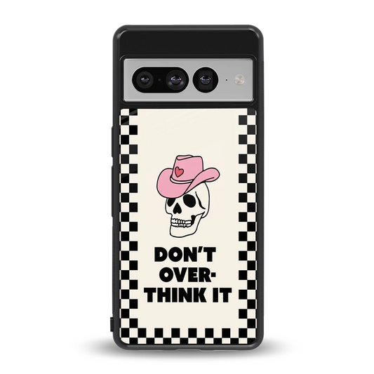 Chill Mode back phone cover | glass case for google pixel 7 pro