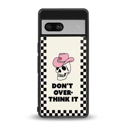 Chill Mode back phone cover | glass case for google pixel 7a