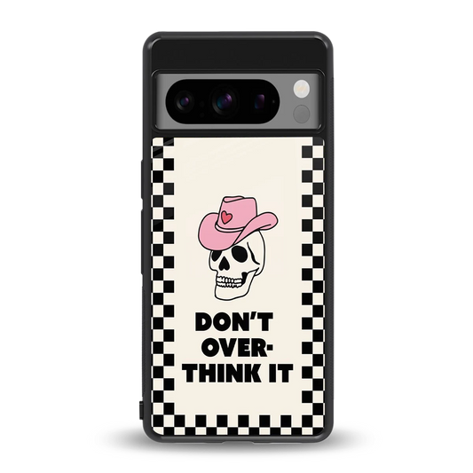 Chill Mode back phone cover | glass case for google pixel 8 pro