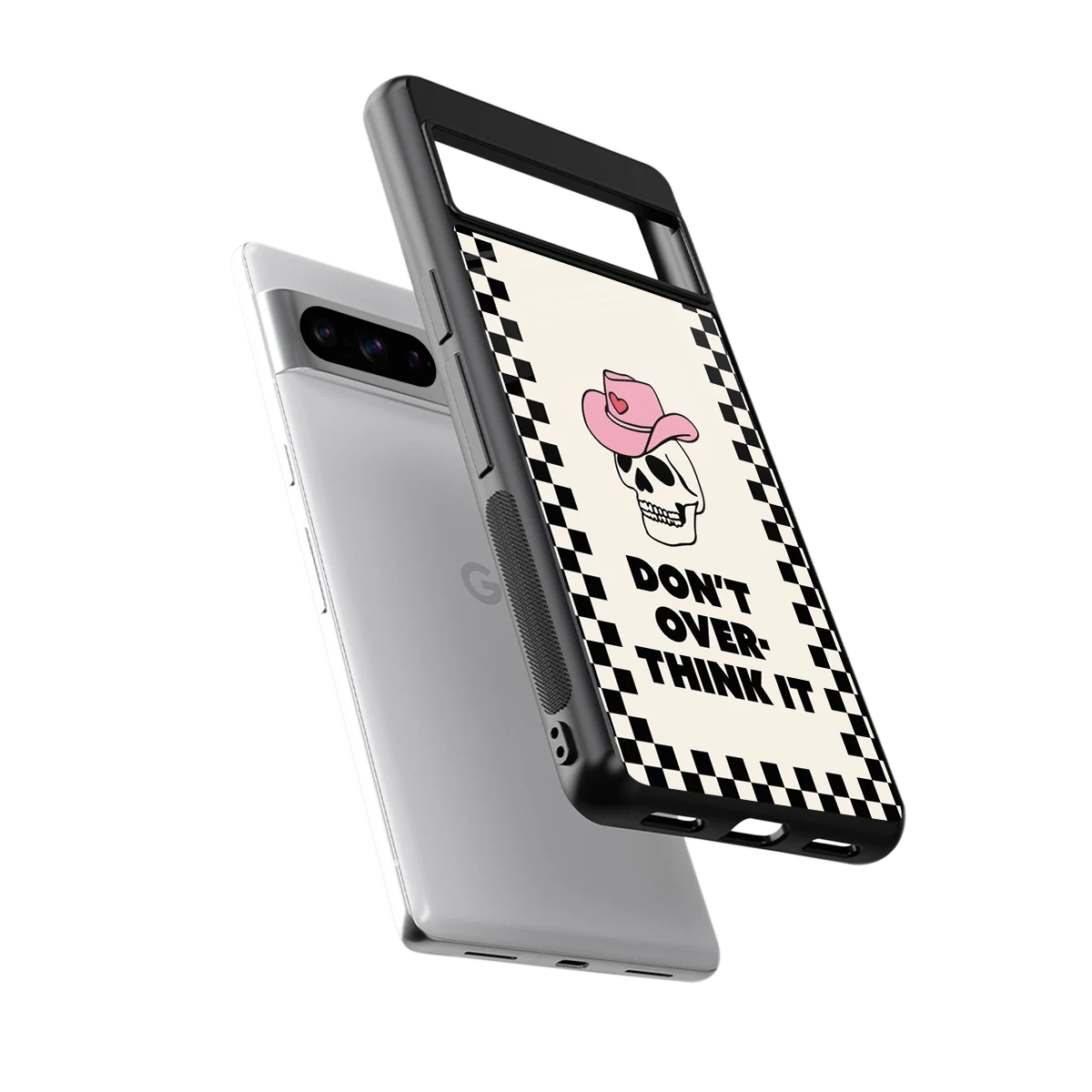 Chill Mode sleek google pixel 8 pro cover with tempered glass back and TPU edges