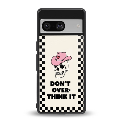 Chill Mode back phone cover | glass case for google pixel 8