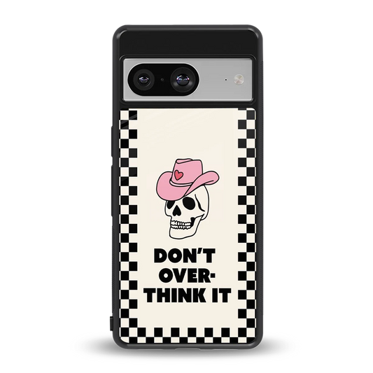Chill Mode back phone cover | glass case for google pixel 8