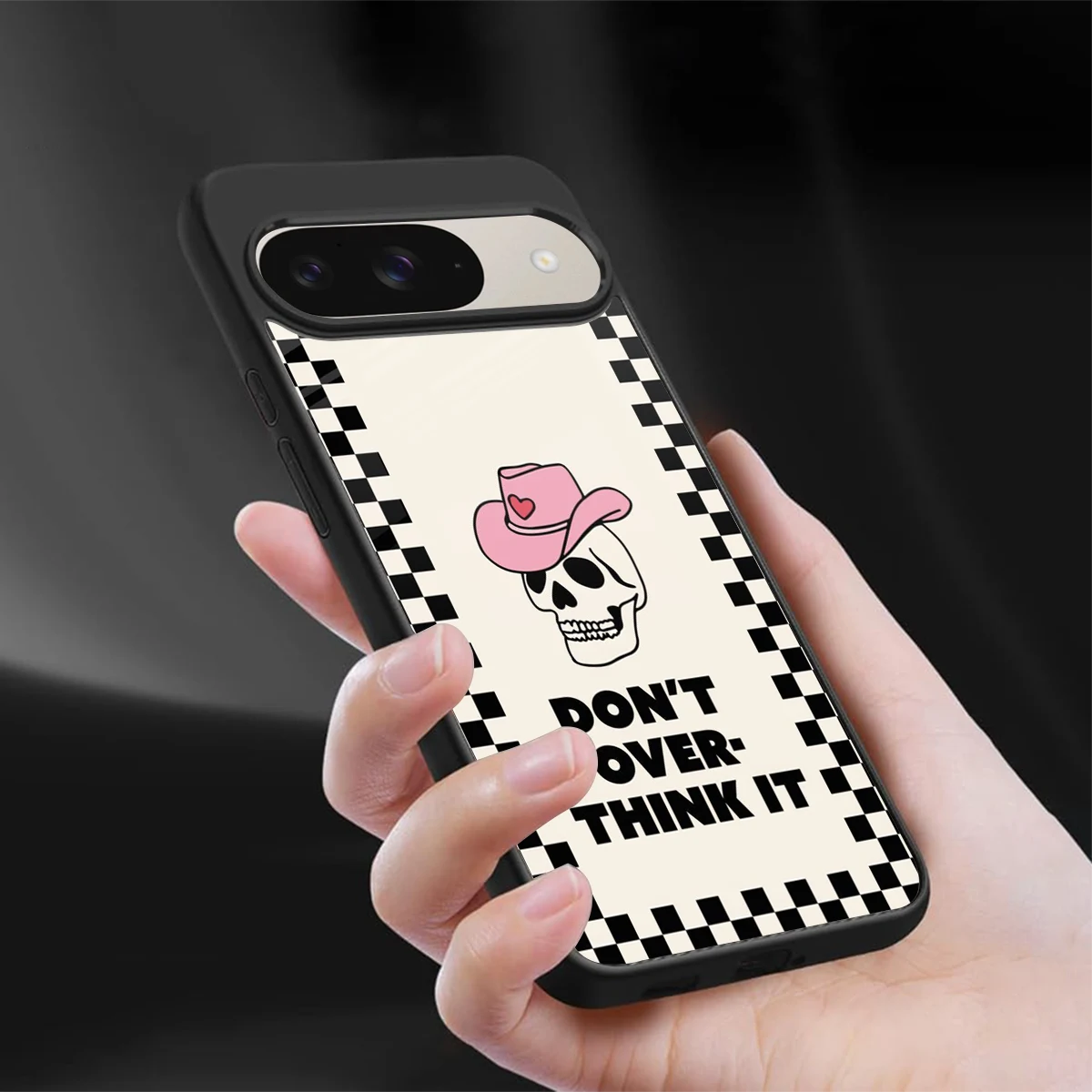 Chill Mode sleek google pixel 9 cover with tempered glass back and TPU edges