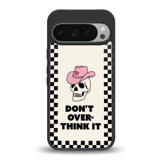 Chill Mode back phone cover | glass case for google pixel 9 pro