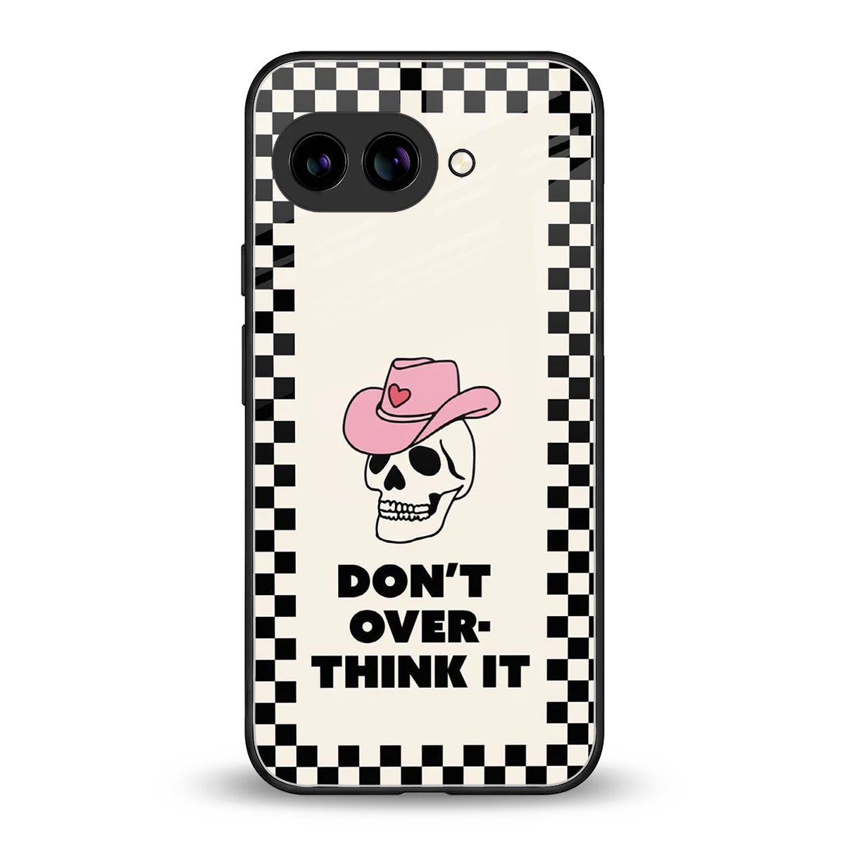 Chill Mode back phone cover | glass case for google pixel 10a