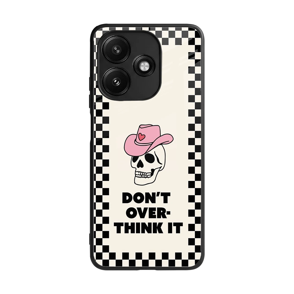 Chill Mode back phone cover | glass case for redmi 12 5g