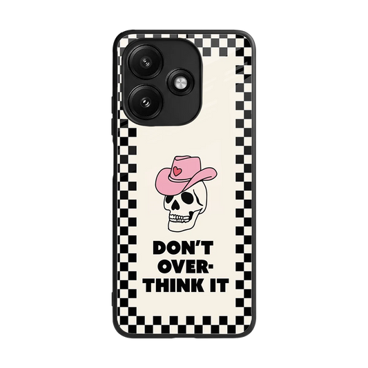 Chill Mode back phone cover | glass case for redmi 12 5g