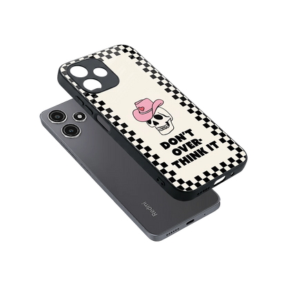 Chill Mode sleek redmi 12 5g cover with tempered glass back and TPU edges