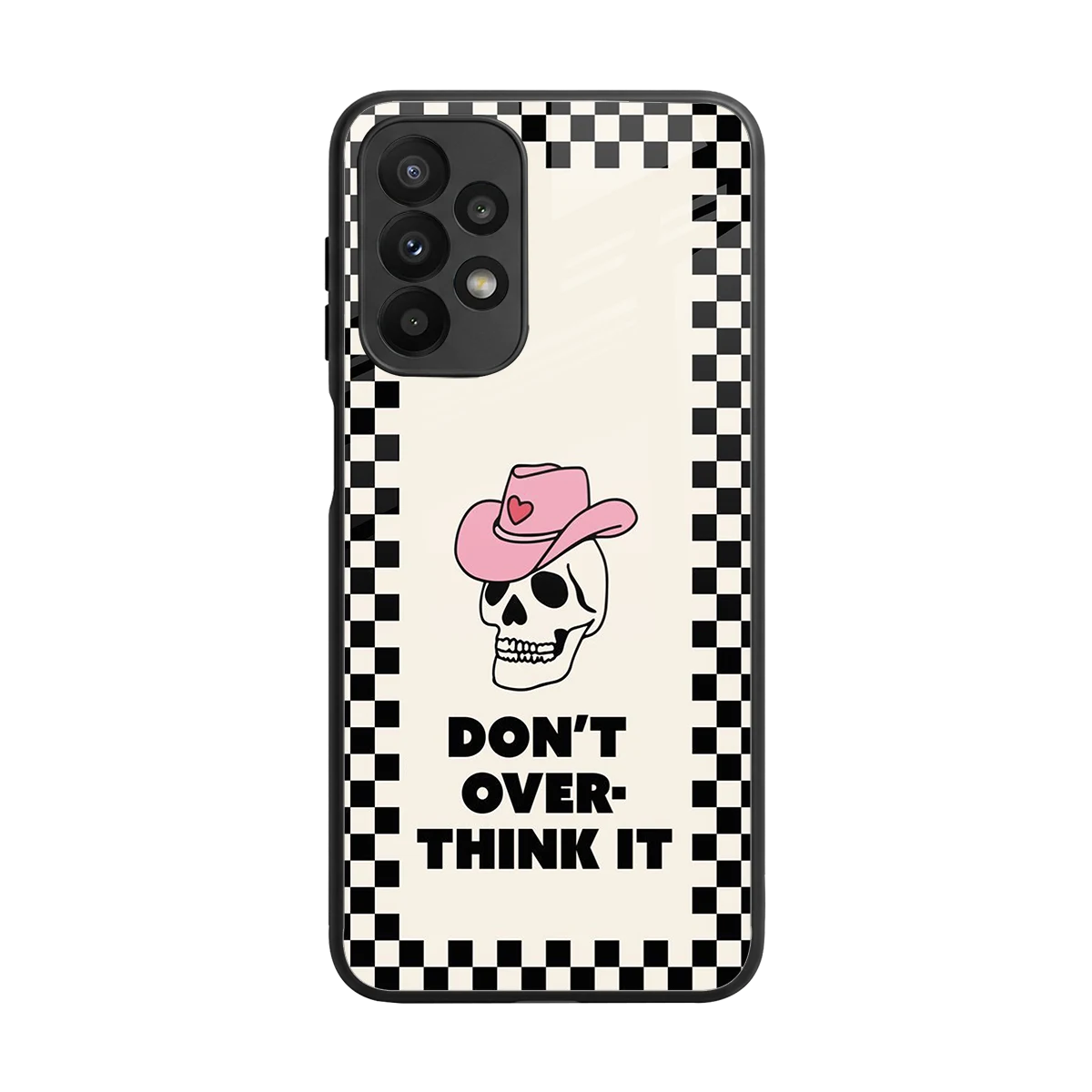 Chill Mode back phone cover | glass case for samsung galaxy a23