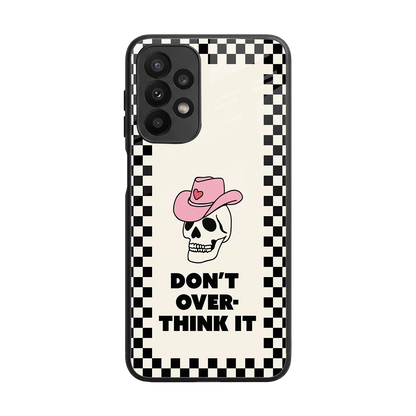 Chill Mode back phone cover | glass case for samsung galaxy a23