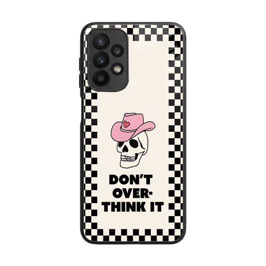 Chill Mode back phone cover | glass case for samsung galaxy a23